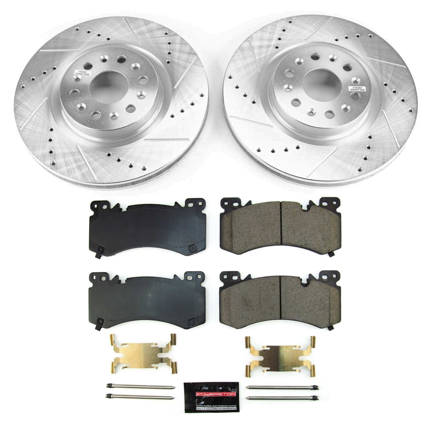 PowerStop Front Z36 Truck & Tow Brake Kit | Cadillac XT6 (2022) (K9076-36)