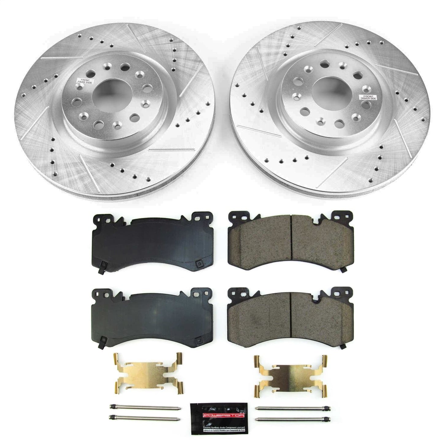 PowerStop Front Z23 Evolution Brake Kit | Cadillac XT6 (2022) (K9076)