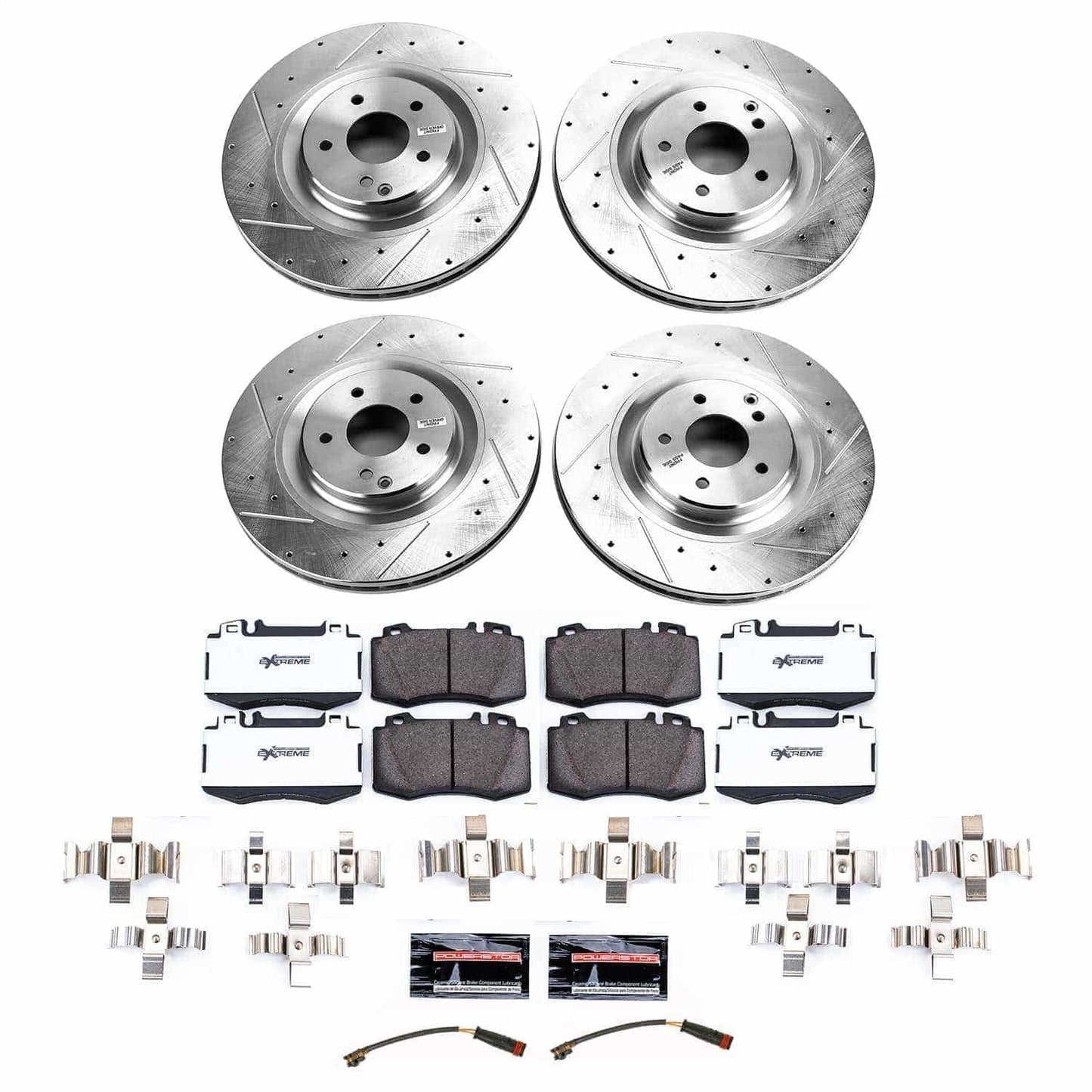 PowerStop Front Z26 Street Brake Kit | Mercedes-Benz SLK55 AMG (2007–2010) (K9078-26)