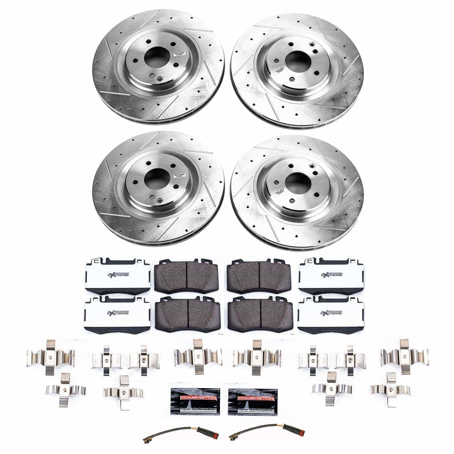 PowerStop Front Z26 Street Brake Kit | Mercedes-Benz SLK55 AMG (2007–2010) (K9078-26)
