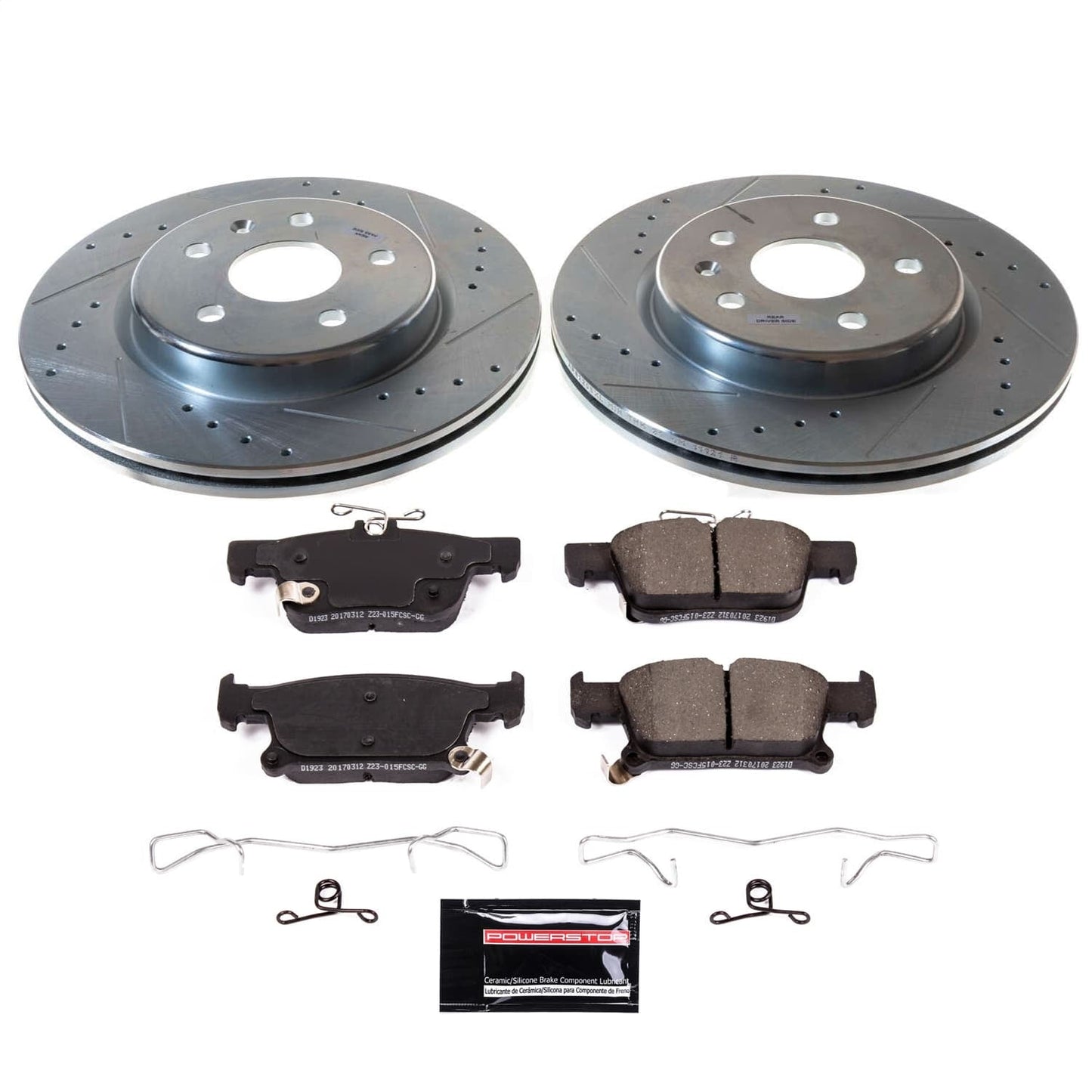 PowerStop Rear Z23 Evolution Brake Kit | Buick Envision (2019–2020) (K9104)