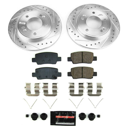 PowerStop Rear Z23 Evolution Brake Kit | Hyundai Elantra (2021–2023) (K9106)
