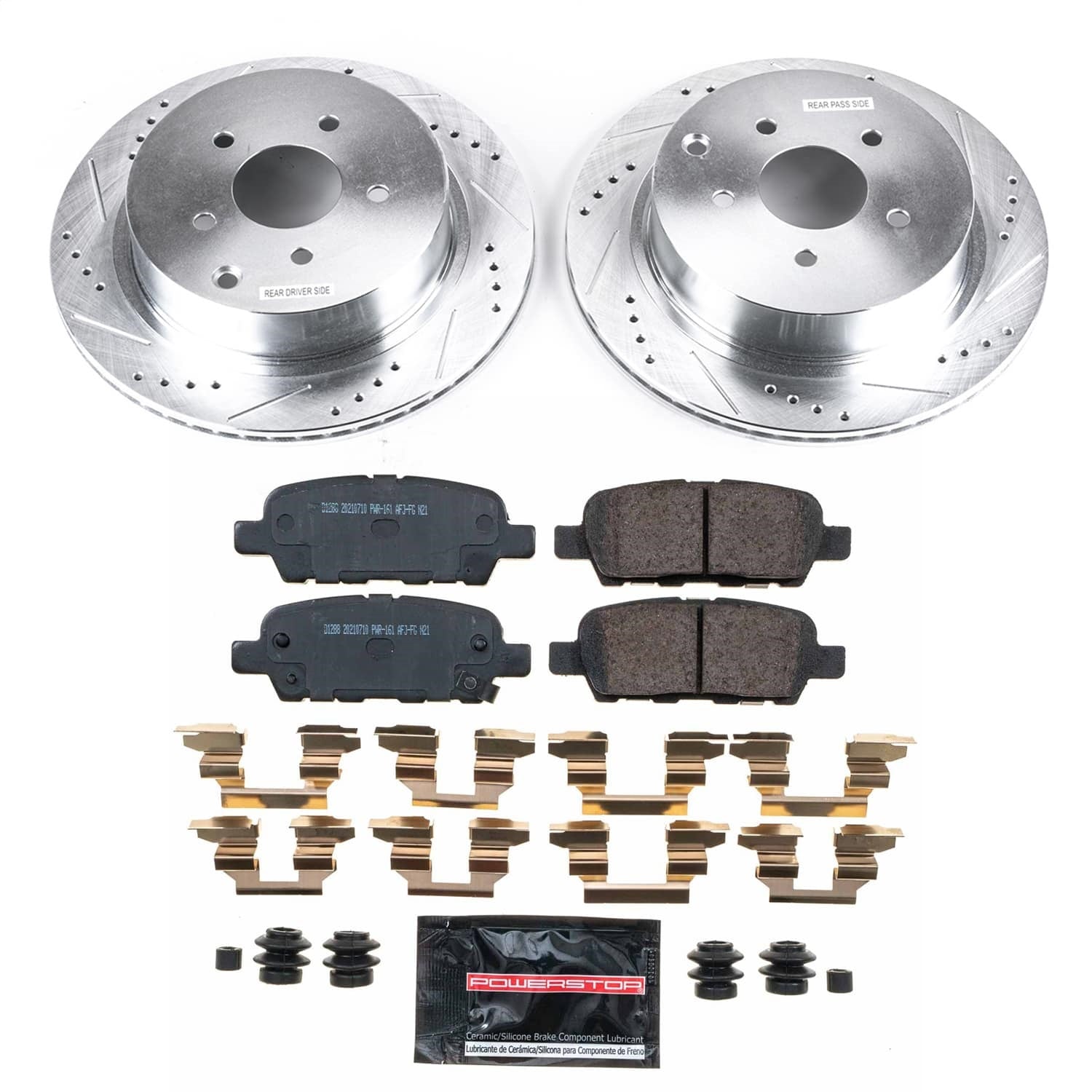 PowerStop Rear Z26 Street Brake Kit | Infiniti FX35 (2009) (K9134-26)
