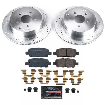 PowerStop Rear Z23 Evolution Brake Kit | Infiniti FX35 (2009) (K9134)