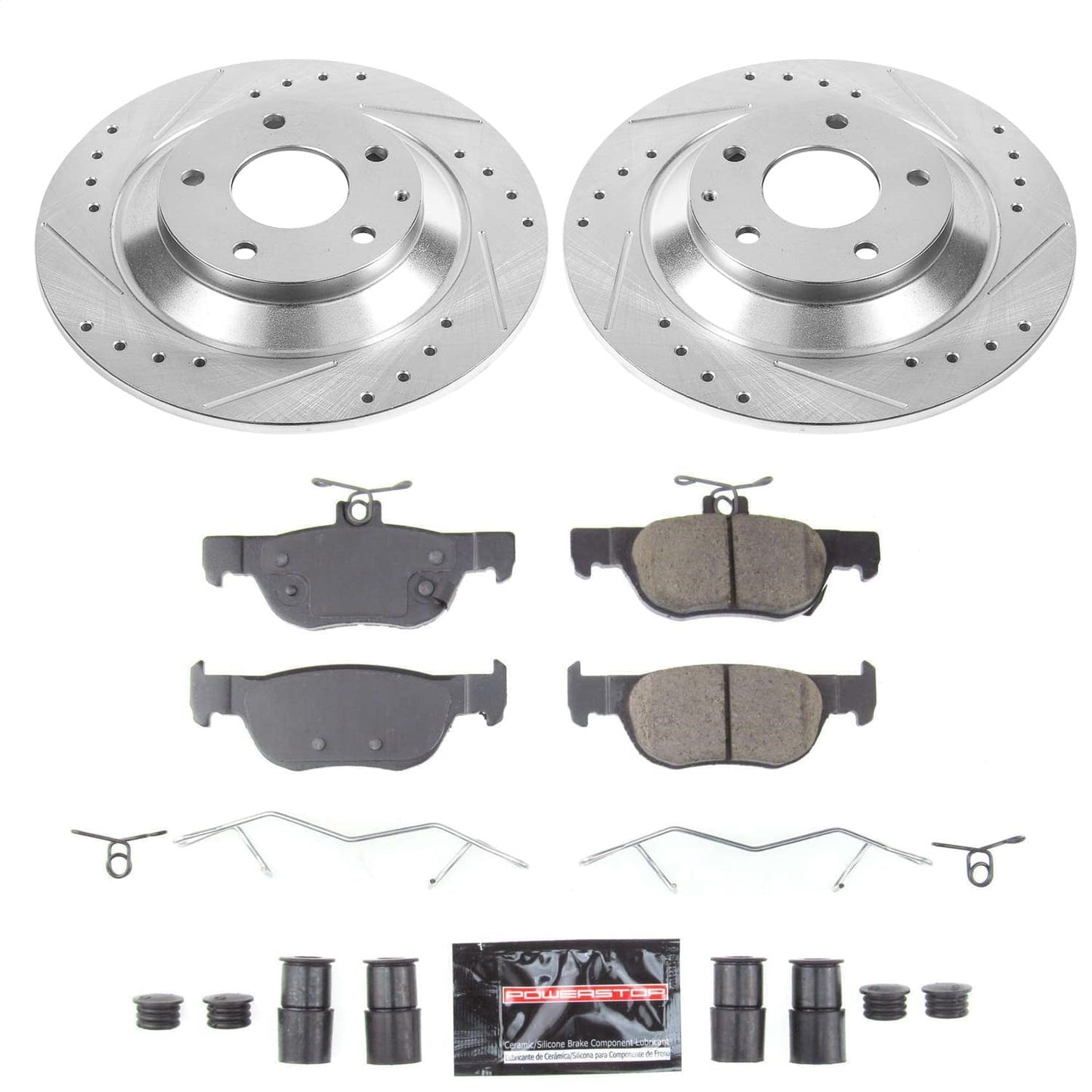 PowerStop Rear Z23 Evolution Brake Kit | Mazda CX-30 2020–2022 (K9136)