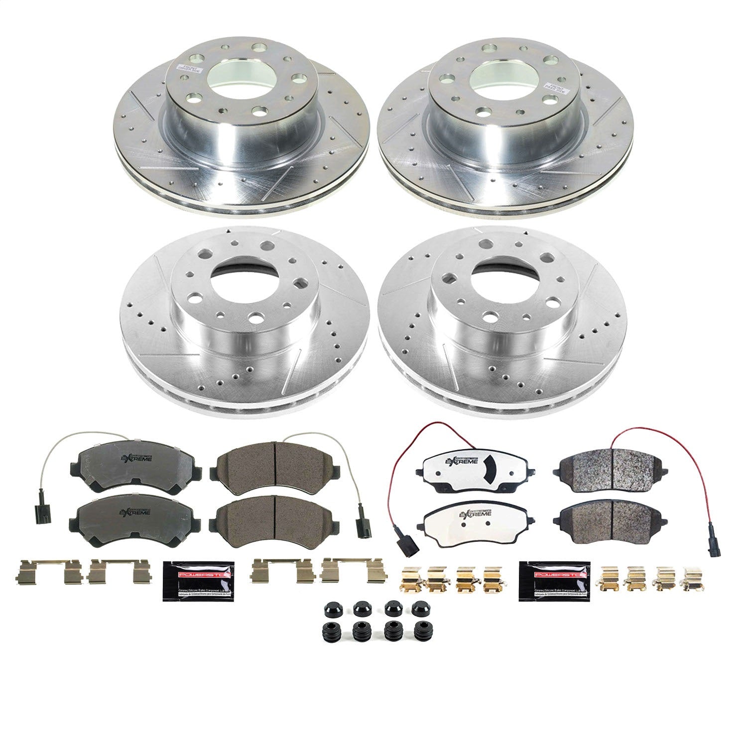 PowerStop Front and Rear Z36 Truck & Tow Brake Kit | Ram ProMaster 1500 2022–2023 (K9139-36)