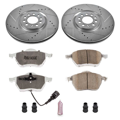 PowerStop Front Z26 Street Warrior Brake Kit | Audi TT (1999–2006) (K914-26)