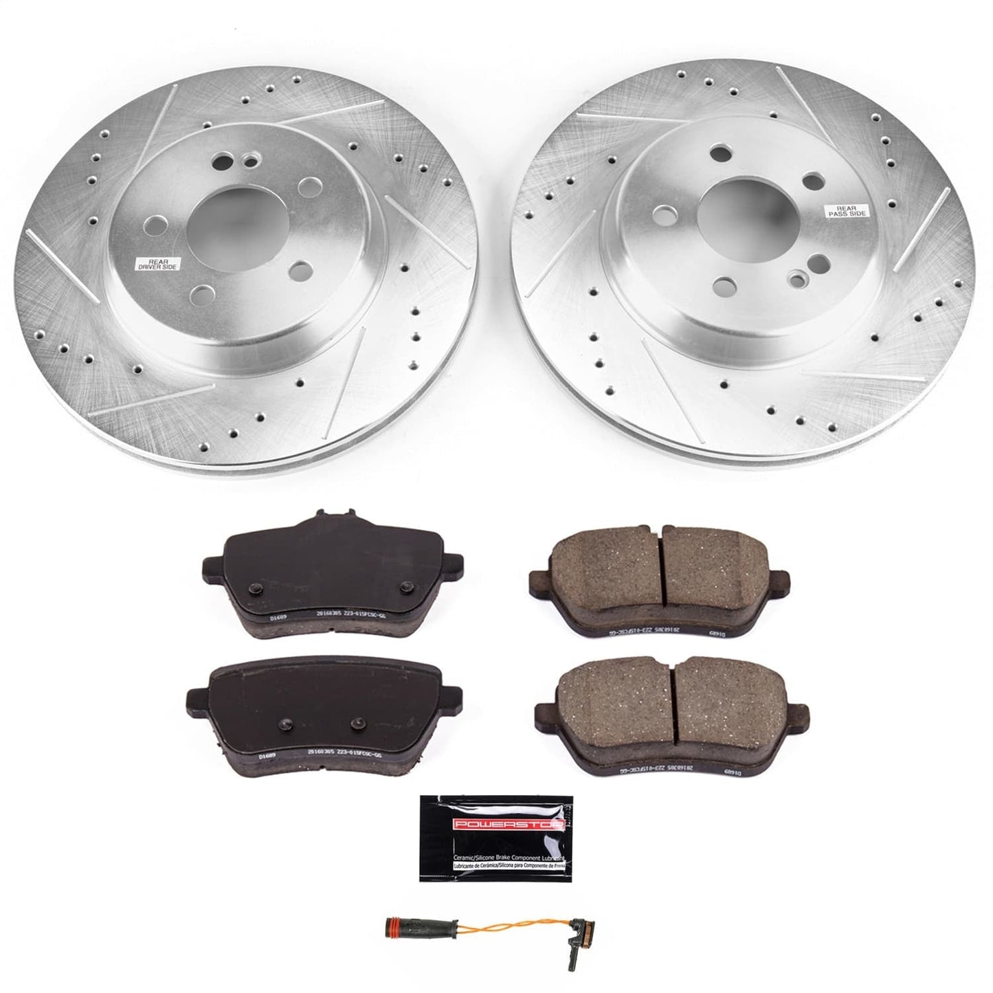 PowerStop Rear Z23 Evolution Brake Kit | Mercedes-Benz S450 (2018–2020) (K9151)