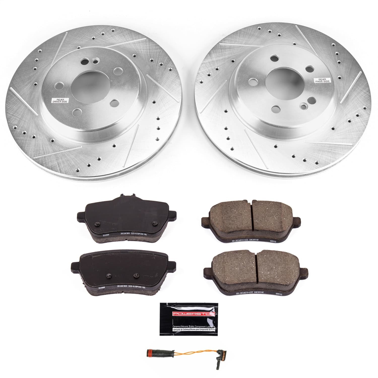 PowerStop Rear Z23 Evolution Brake Kit | Mercedes-Benz S450 (2018–2020) (K9151)
