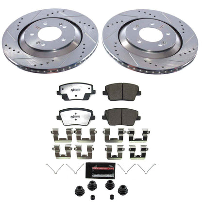 PowerStop Rear Z26 Street Brake Kit | Hyundai Veloster N (2019–2022) (K9222-26)