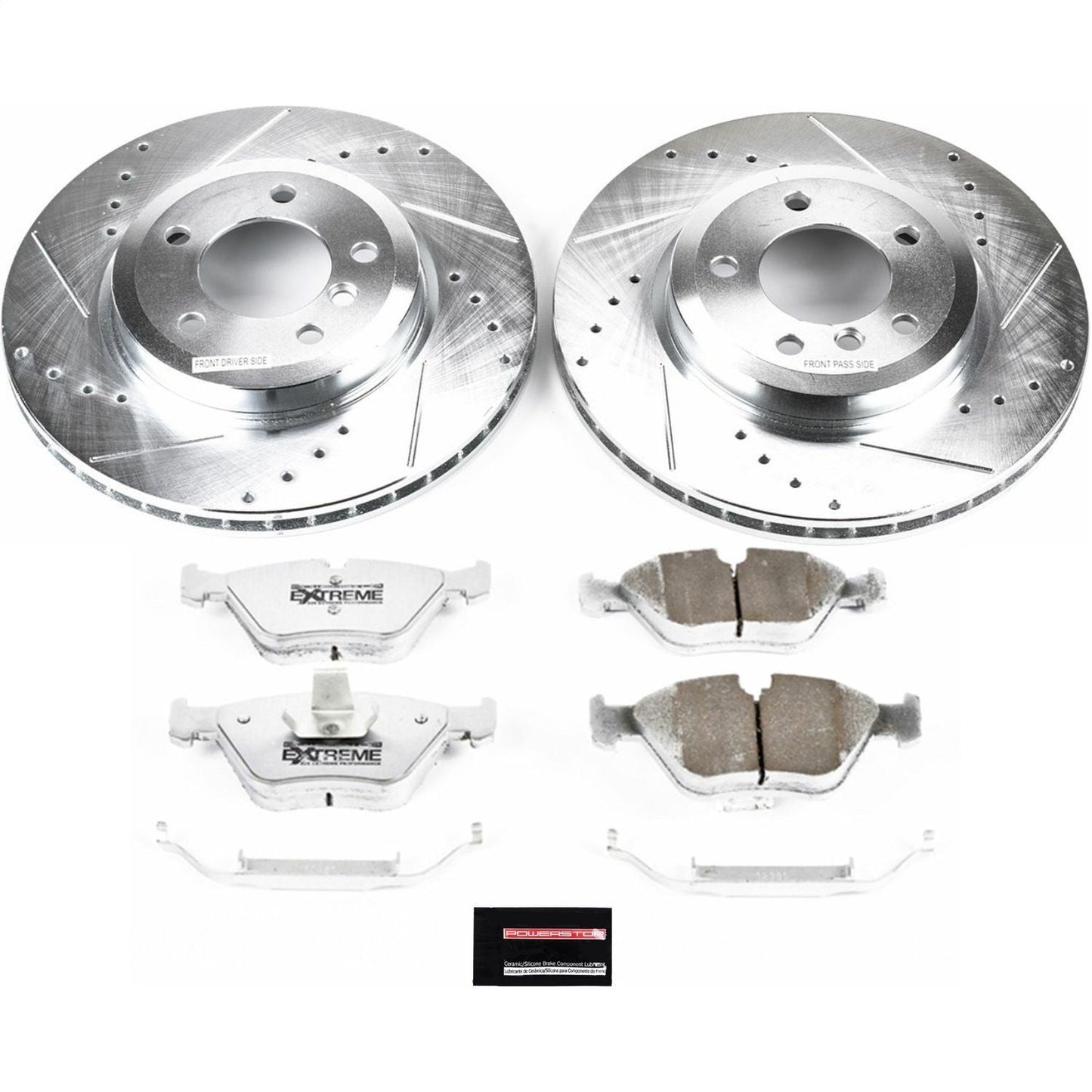PowerStop Front Z26 Street Warrior Brake Kit | BMW Z4 (2006–2008) (K928-26)