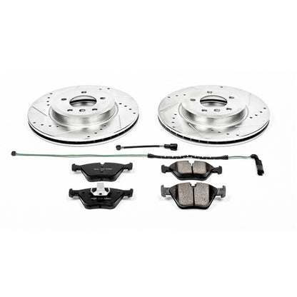 PowerStop Front Z23 Evolution Sport Brake Kit | BMW 330Ci (2001–2006) (K933)