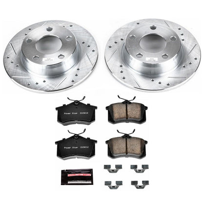 PowerStop Rear Z23 Evolution Sport Brake Kit | Audi Allroad Quattro (2001–2005) (K940)