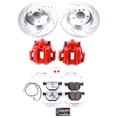 PowerStop Rear Z26 Street Warrior Brake Kit w/ Calipers | BMW 330i (2006) (KC045-26)