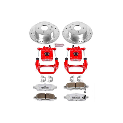 PowerStop Rear Z26 Street Warrior Brake Kit w/ Calipers | Nissan Altima (2010–2012) (KC098A-26)
