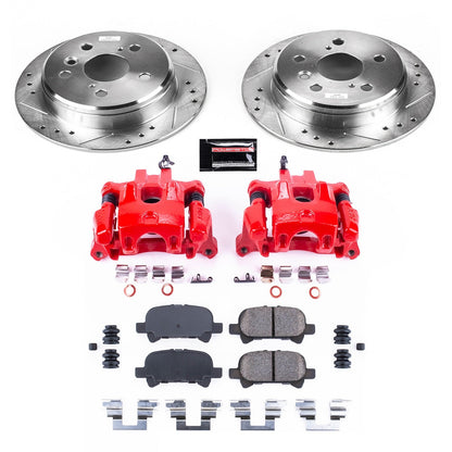 PowerStop Rear Z23 Evolution Sport Brake Kit w/ Calipers | Toyota Camry (2000–2001) (KC1083A)