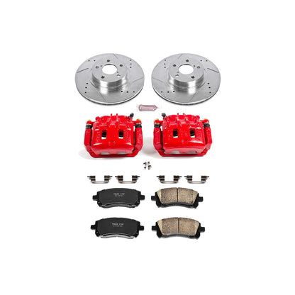 PowerStop Front Z23 Evolution Sport Brake Kit w/ Calipers | Subaru Forester (1998–2002) (KC1120)
