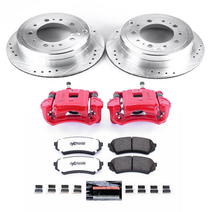PowerStop Rear Z36 Truck & Tow Kit w/ Calipers | Toyota Land Cruiser 1998–2007 (KC1134-36)