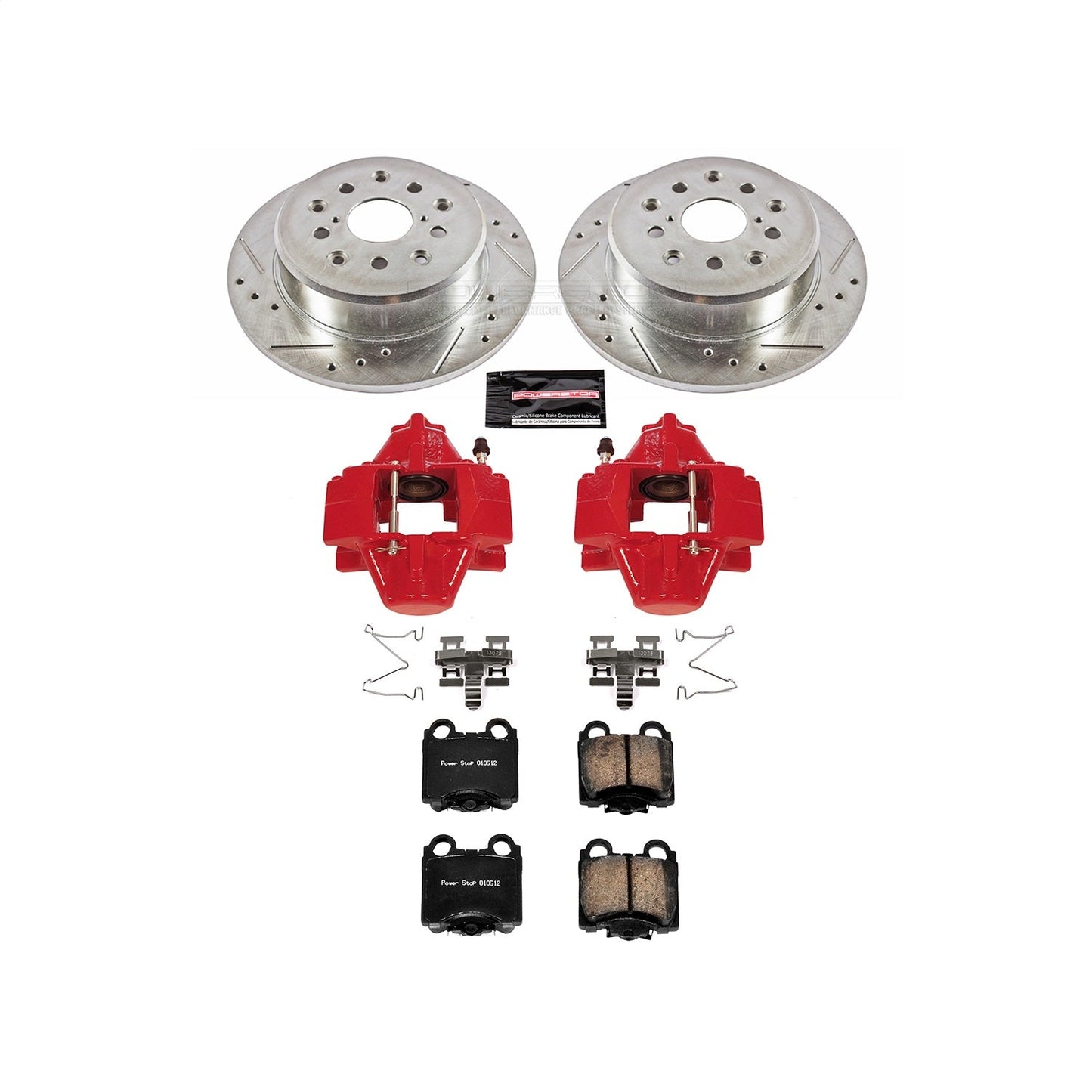 PowerStop Rear Z23 Evolution Sport Brake Kit w/ Calipers | Lexus GS300 (1998–2005) (KC1149)