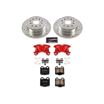 PowerStop Rear Z23 Evolution Sport Brake Kit w/ Calipers | Lexus IS300 (2001–2005) (KC1149A)