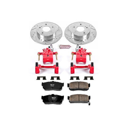 PowerStop Rear Z23 Evolution Sport Brake Kit w/ Calipers | Infiniti I30 (1996–2001) (KC1168)