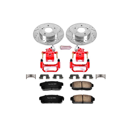 PowerStop Rear Z23 Evolution Sport Brake Kit w/ Calipers | Infiniti I30 (2001) (KC1169)