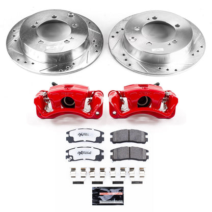 PowerStop Rear Z26 Street Warrior Brake Kit w/ Calipers | Chrysler Sebring 1995–2005 (KC1203-26)
