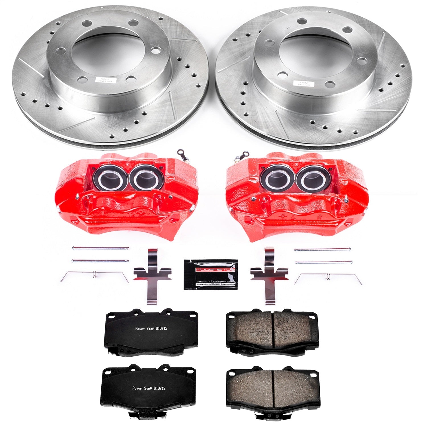 PowerStop Front Z23 Evolution Sport Brake Kit w/ Calipers | Toyota 4Runner (1995–2002) (KC1233)