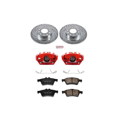PowerStop Rear Z23 Evolution Sport Brake Kit w/ Calipers | Pontiac Solstice (2006–2009) (KC1436)