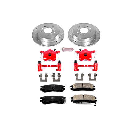 PowerStop Rear Z23 Evolution Sport Brake Kit w/ Calipers | Buick Allure (2008–2009) (KC1440)
