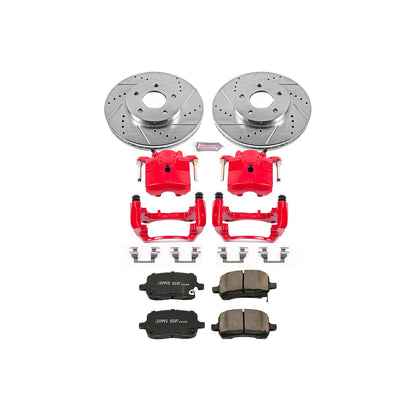 PowerStop Front Z23 Evolution Sport Brake Kit w/ Calipers | Chevrolet HHR (2008–2011) (KC1448)