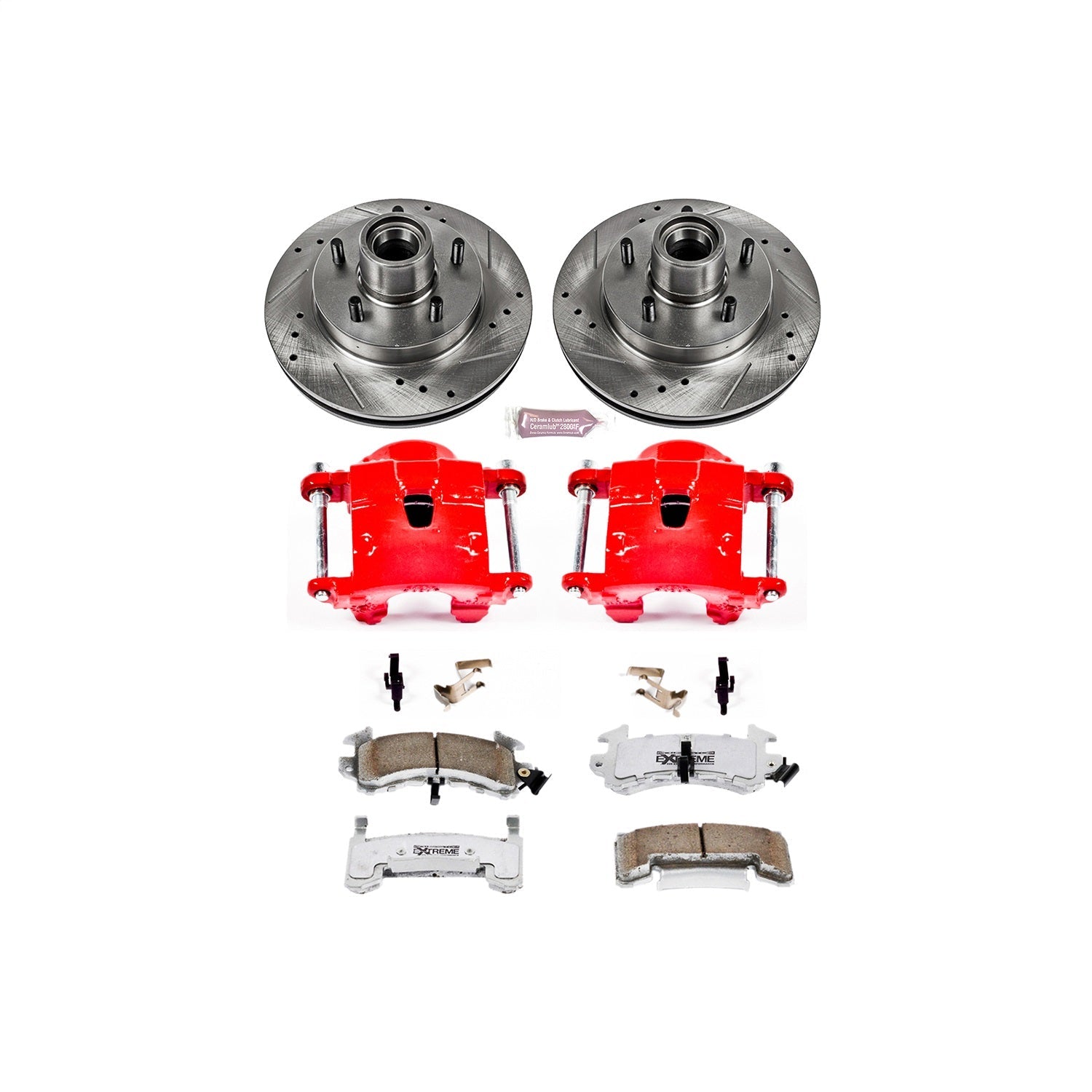PowerStop Front Z26 Street Warrior Brake Kit w/ Calipers | Buick Regal 1982–1987 (KC1482-26)