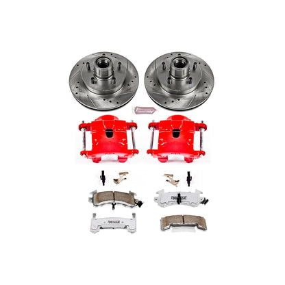 PowerStop Front Z26 Street Warrior Brake Kit w/ Calipers | Buick Regal 1982–1987 (KC1482-26)