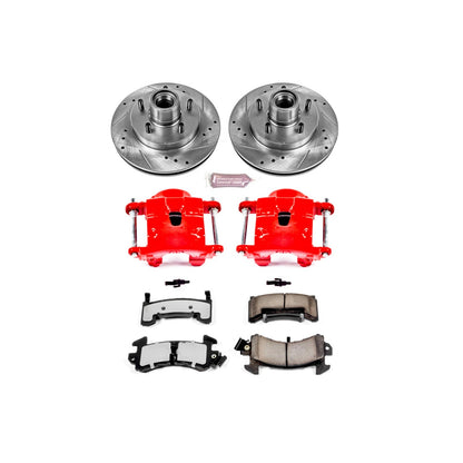 PowerStop Front Z36 Truck & Tow Brake Kit w/ Calipers | Buick Regal 1982–1987 (KC1482-36)