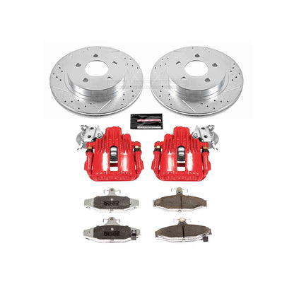 PowerStop Rear Z26 Street Warrior Brake Kit w/ Calipers | Chevrolet Camaro 1993–1997 (KC1531-26)