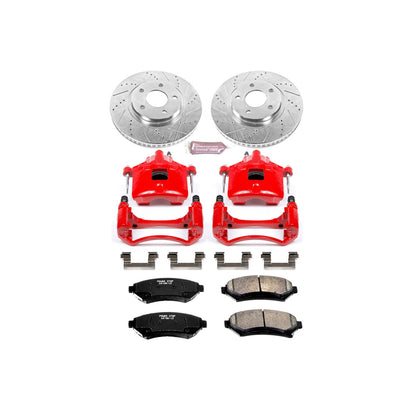 PowerStop Front Z23 Evolution Sport Brake Kit w/ Calipers | Buick LeSabre (2000–2004) (KC1542)