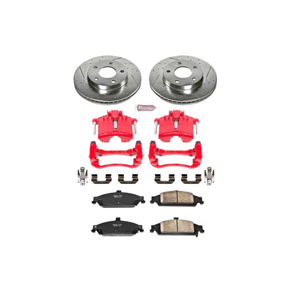 PowerStop Front Z23 Evolution Sport Brake Kit w/ Calipers | Chevrolet Classic (2004–2005) (KC1551)
