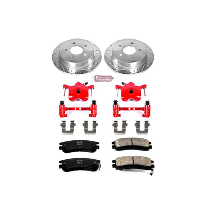 PowerStop Rear Z23 Evolution Sport Brake Kit w/ Calipers | Buick Century (2004–2005) (KC1558)