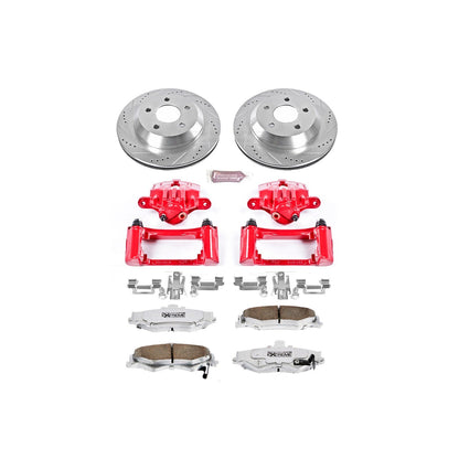 PowerStop Rear Z26 Street Warrior Brake Kit w/ Calipers | Chevrolet Camaro 1998–2002 (KC1568-26)