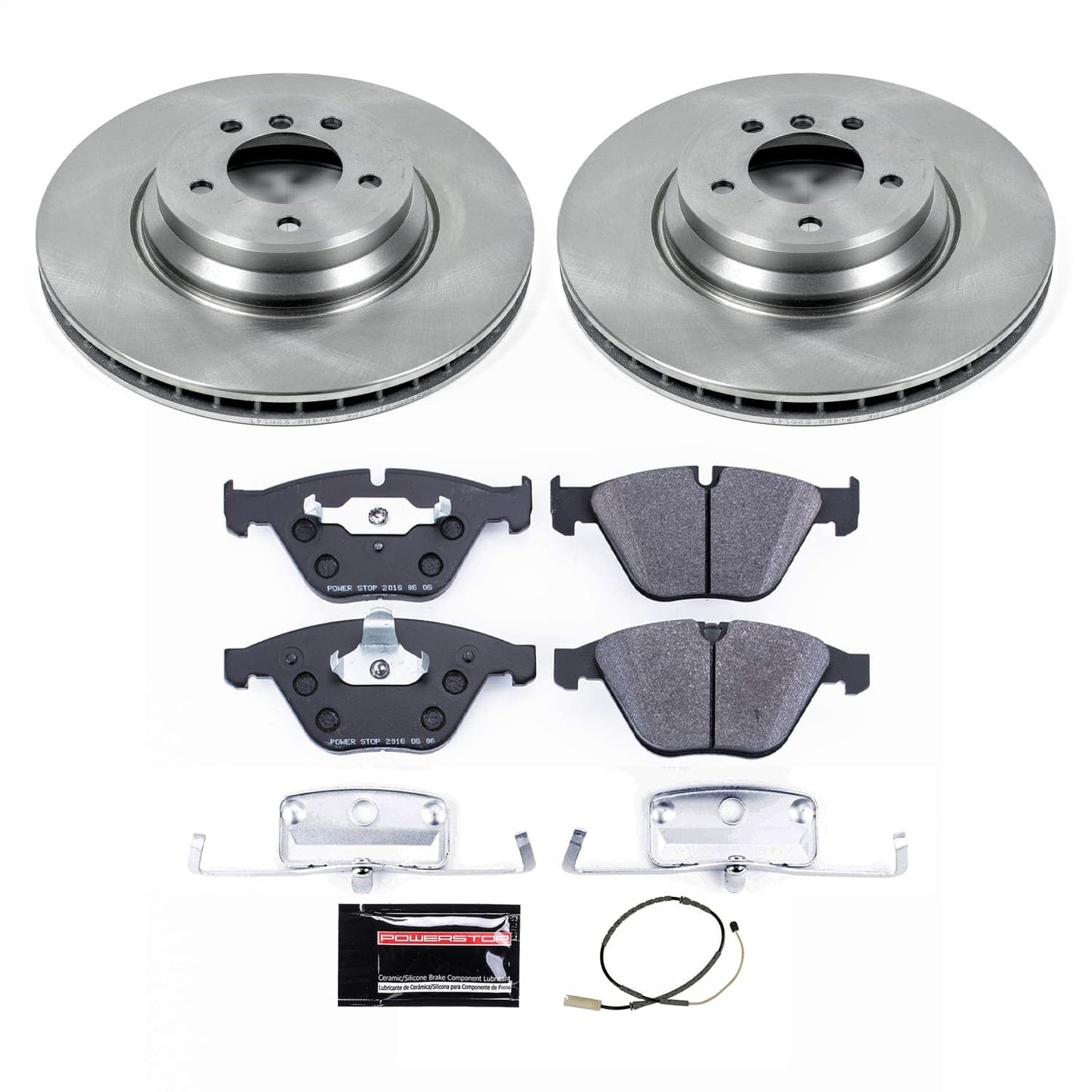 PowerStop Front and Rear Z23 Evolution Kit w/ Calipers | Pontiac Grand Prix (2005) (KC1589A)
