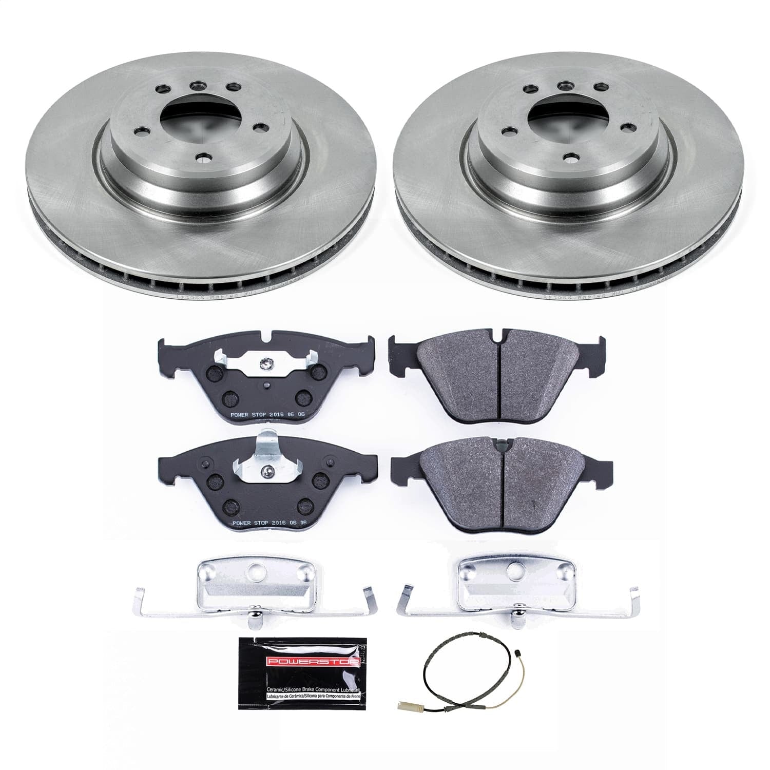PowerStop Front and Rear Z23 Evolution Kit w/ Calipers | Pontiac Grand Prix (2005) (KC1589A)