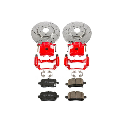 PowerStop Front Z23 Evolution Sport Brake Kit w/ Calipers | Chevrolet Cobalt (2005–2006) (KC1610)