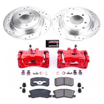 PowerStop Rear Z23 Evolution Sport Brake Kit w/ Calipers | Chrysler 200 (2011–2014) (KC1630A)