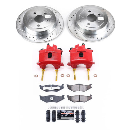 PowerStop Rear Z23 Evolution Kit w/ Calipers | Dodge Stratus (2001–2006) (KC1687A)