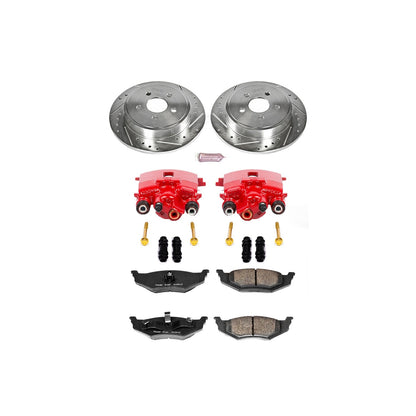 PowerStop Rear Z23 Evolution Sport Brake Kit w/ Calipers | Chrysler PT Cruiser (2003–2010) (KC1709)