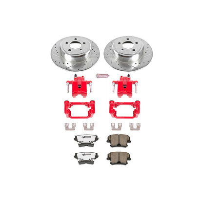PowerStop Rear Z26 Street Warrior Brake Kit w/ Calipers | Chrysler 300 (2005–2019) (KC1719-26)