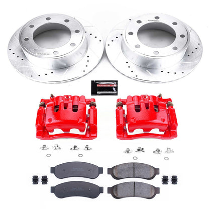 PowerStop Rear Z23 Evolution Sport Brake Kit w/ Calipers | Ford F-250 Super Duty (2007–2010) (KC1798)