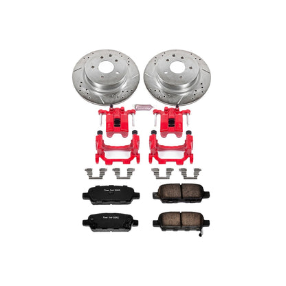 PowerStop Rear Z23 Evolution Sport Brake Kit w/ Calipers | Infiniti G25 (2011–2012) (KC179A)