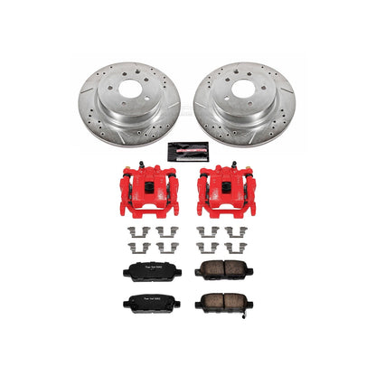 PowerStop Rear Z23 Evolution Sport Brake Kit w/ Calipers | Nissan Maxima (2009–2014) (KC179C)