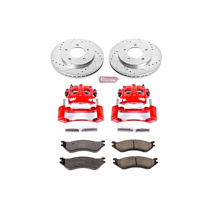 PowerStop Front Z36 Truck & Tow Kit w/ Calipers | Lincoln Navigator 1998–2002 (KC1869-36)